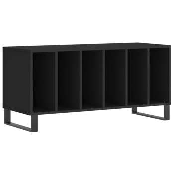 Audiotechnika Goka Skříňka s přihrádkami na LP desky - železné nohy Černá (831757)