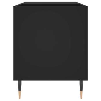 Audiotechnika Goka Skříňka s přihrádkou na LP desky a audiotechniku - pozlacené nohy Černá (831693)