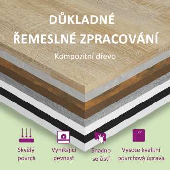 Audiotechnika Goka Úložný dvojbox na LP desky Bílý (800117)
