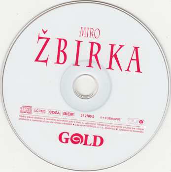 CD Miroslav Žbirka: Gold