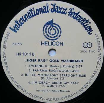 LP Gold Washboard: Tiger Rag