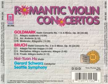 CD Max Bruch: Romantic Violin Concertos