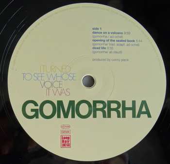 LP Gomorrha: I Turned To See Whose Voice It Was