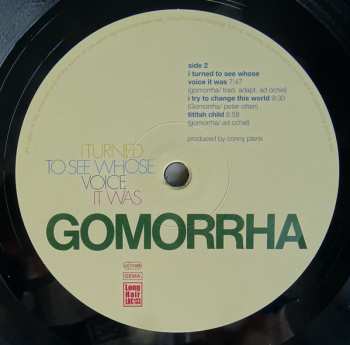LP Gomorrha: I Turned To See Whose Voice It Was