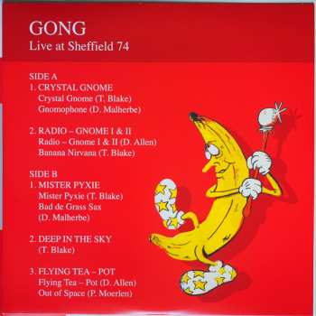 2LP Gong: Live! At Sheffield 1974 DLX | CLR