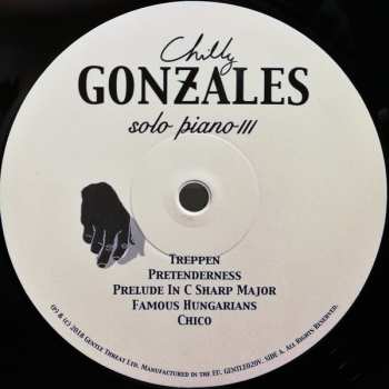 2LP Gonzales: Solo Piano III