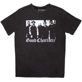 Merch Good Charlotte: Stone Wash Póló Band Photo