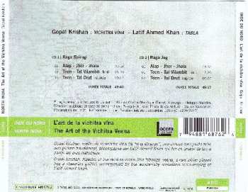 2CD Gopal Krishan: Inde Du Nord: L'art De La Vichitra Vîna = North India: The Art Of The Vichitra Veena