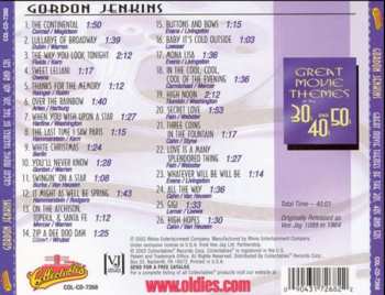 CD Gordon Jenkins: The Great Movie Themes Of The 30's, 40's & 50's