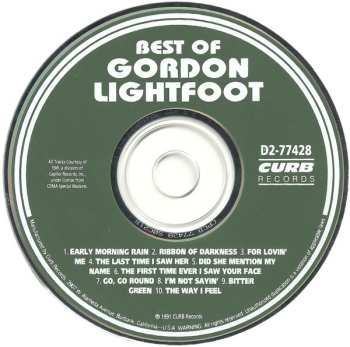 CD Gordon Lightfoot: Best Of