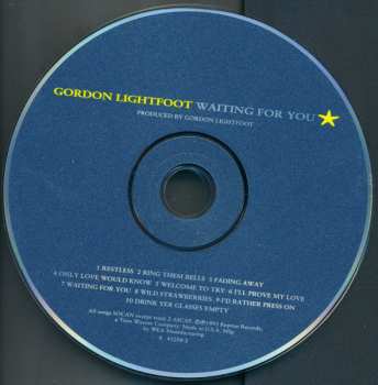 CD Gordon Lightfoot: Waiting For You