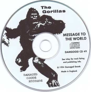 CD The Gorillas: Message To The World