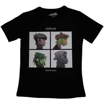 Merch Gorillaz: Gorillaz Ladies T-shirt: Demon Days (small) S