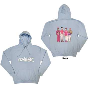 Merch Gorillaz: Gorillaz Unisex Pullover Hoodie: Cracker Island (back Print) (small) S