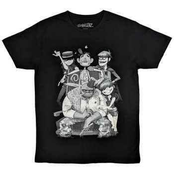 Merch Gorillaz: Póló George Spray