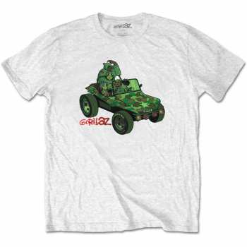 Merch Gorillaz: Póló Green Jeep 