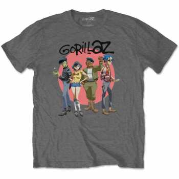 Merch Gorillaz: Póló Group Circle Rise 