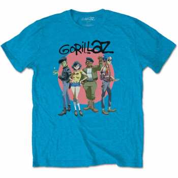 Merch Gorillaz: Póló Group Circle Rise 