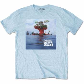 Merch Gorillaz: Póló Plastic Beach 