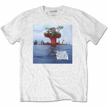 Merch Gorillaz: Tričko Plastic Beach  S