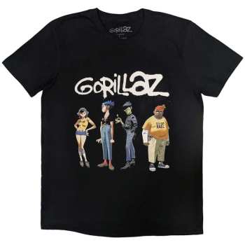 Merch Gorillaz: Gorillaz Unisex T-shirt: Spray Logo Group (small) S