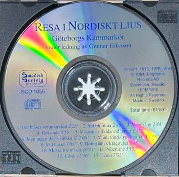 CD Gunnar Eriksson: Resa I Nordiskt Ljus