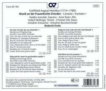CD Dresdner Kreuzchor: Musik An Der Frauenkirche Dresden (Cantatas I)