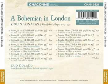 CD Gottfried Finger: A Bohemian In London