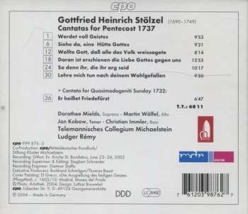 CD Christian Immler: Cantatas For Pentecost