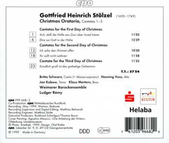 CD Klaus Mertens: Christmas Oratorio, Cantatas 1-5
