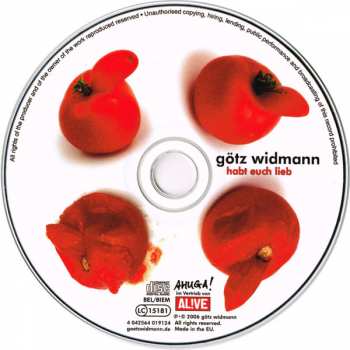 CD Götz Widmann: Habt Euch Lieb