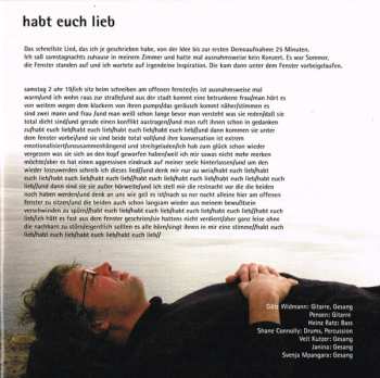 CD Götz Widmann: Habt Euch Lieb