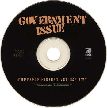 2CD Government Issue: Complete History Volume Two