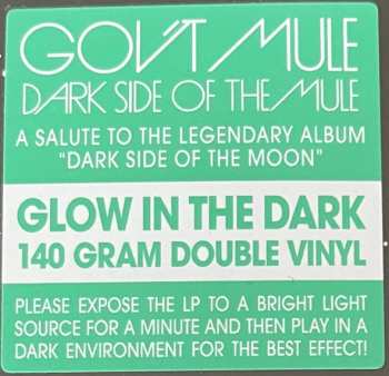 2LP Gov't Mule: Dark Side Of The Mule CLR