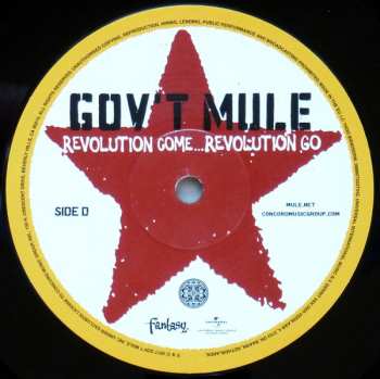 2LP Gov't Mule: Revolution Come...Revolution Go