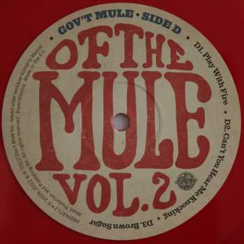 2LP Gov't Mule: Stoned Side Of The Mule - Vol.1 & 2 CLR