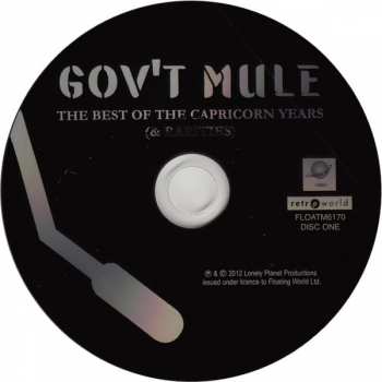 2CD Gov't Mule: The Best Of The Capricorn Years (& Rarities)