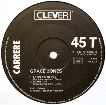 LP Grace Jones: Biggest Hits