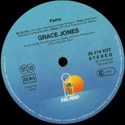 LP Grace Jones: Fame
