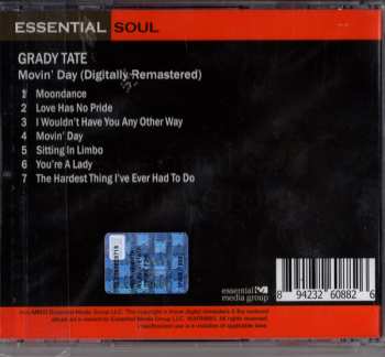 CD Grady Tate: Movin' Day