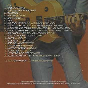 2CD/DVD/Dobozkészlet Graham Bonnet: Anthology