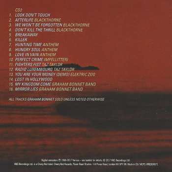 2CD/DVD/Dobozkészlet Graham Bonnet: Anthology