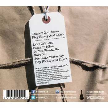 CD Graham Gouldman: Play Nicely And Share