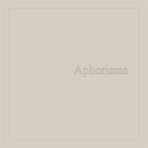 2LP Graham Lambkin: Aphorisms