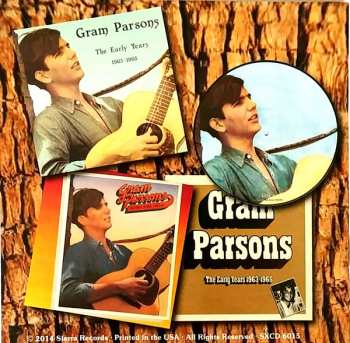 2CD/Dobozkészlet Gram Parsons: The Early Years Vol.1&2