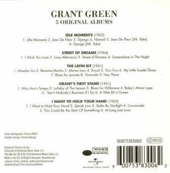 5CD/Dobozkészlet Grant Green: 5 Original Albums
