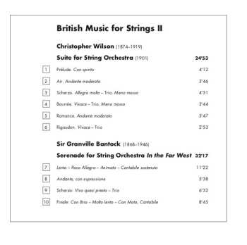 CD Südwestdeutsches Kammerorchester: British Music For Strings II