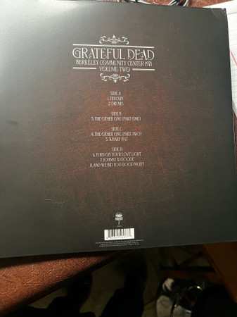 2LP The Grateful Dead: Berkeley Community Center 1971 Volume Two