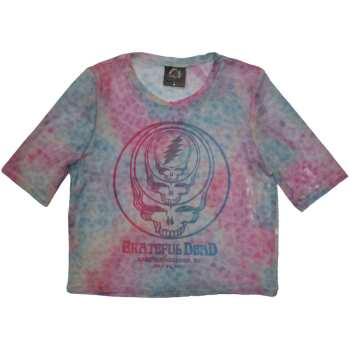 Merch Grateful Dead: Női Crop Top Concentric Skulls