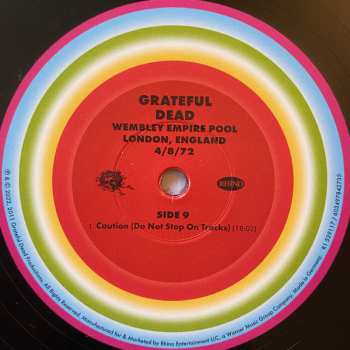 5LP/Dobozkészlet The Grateful Dead: Wembley Empire Pool, London, England 4/8/72 LTD